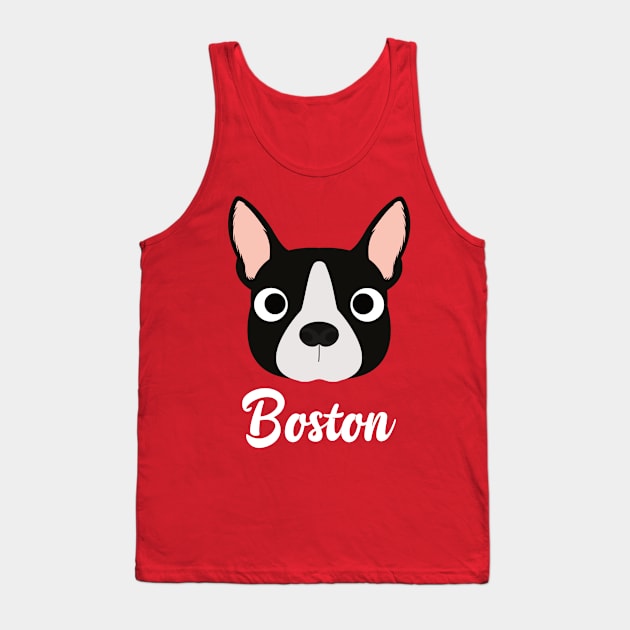 Boston - Boston Bull Terrier Tank Top by DoggyStyles